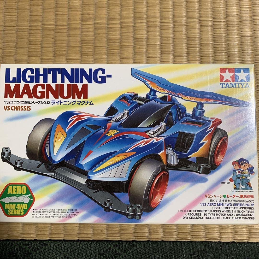 (未使用･未開封品)　タミヤ エアロミニ四駆シリーズ No.12 ライトニングマグナム (VSシャーシ) 19612 df5ndr3 Amazon | タミヤ エアロミニ四駆シリーズ No.12 ライトニングマグナム